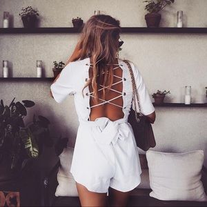 Sabo Skirt Backless Ballari Suit